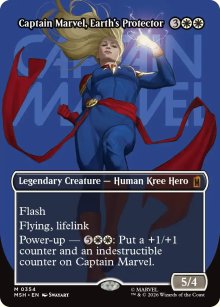Captain Marvel, Earth's Protector 3 - Marvel Super Heroes