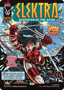 Elektra, Daughter of the Hand 4 - Marvel Super Heroes