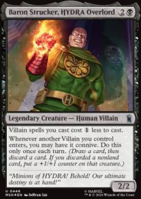 Baron Strucker, HYDRA Overlord 3 - Marvel Super Heroes