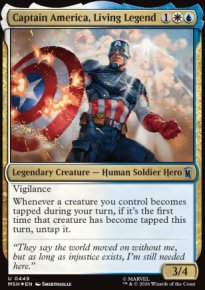 Captain America, Living Legend 2 - Marvel Super Heroes