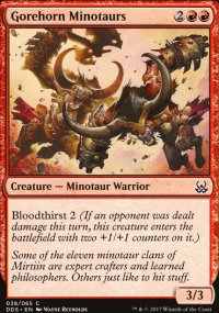 Gorehorn Minotaurs - Mind vs. Might
