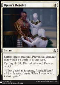 Djeru's Resolve - Mystery Booster