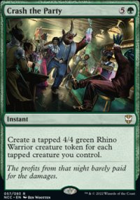 Crash the Party 1 - Streets of New capenna Commander Decks