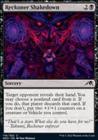 Reckoner Shakedown - Kamigawa: Neon Dynasty