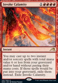 Invoke Calamity 1 - Kamigawa: Neon Dynasty