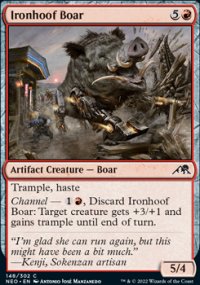 Ironhoof Boar - Kamigawa: Neon Dynasty