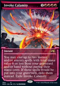Invoke Calamity 2 - Kamigawa: Neon Dynasty