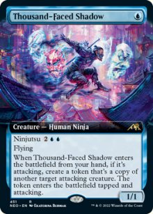 Thousand-Faced Shadow 3 - Kamigawa: Neon Dynasty