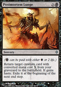Postmortem Lunge - New Phyrexia