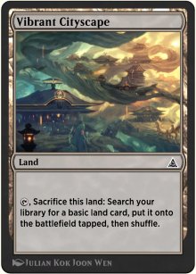 Vibrant Cityscape - Through the Omenpaths