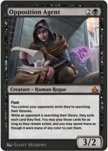 Opposition Agent - Through the Omenpaths - Bonus sheet