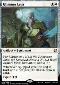 Glimmer Lens 1 - Phyrexia: All Will Be One Commander Decks