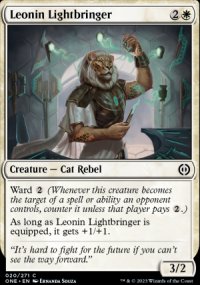 Leonin Lightbringer - Phyrexia: All Will Be One