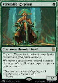 Venerated Rotpriest 1 - Phyrexia: All Will Be One