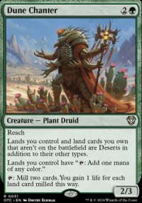 Dune Chanter 1 - Outlaws of Thunder Junction Commander Decks