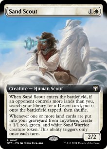Sand Scout 2 - Outlaws of Thunder Junction Commander Decks