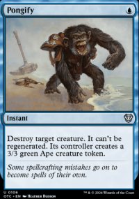 Pongify - Outlaws of Thunder Junction Commander Decks