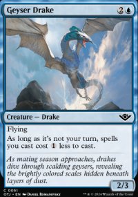 Geyser Drake - Outlaws of Thunder Junction