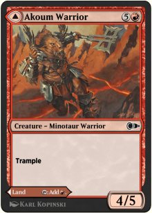 Akoum Warrior - Pioneer Masters