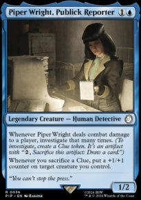 Piper Wright, Publick Reporter 1 - Fallout