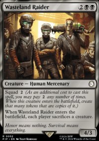 Wasteland Raider 1 - Fallout