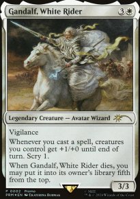 Gandalf, White Rider - Misc. Promos