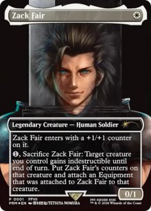 Zack Fair - Misc. Promos