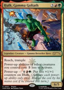 Hulk, Gamma Goliath - Misc. Promos