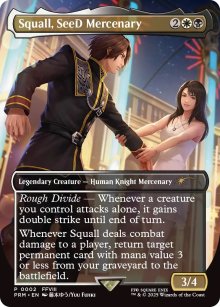Squall, SeeD Mercenary - Misc. Promos