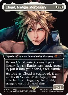 Cloud, Midgar Mercenary - Misc. Promos