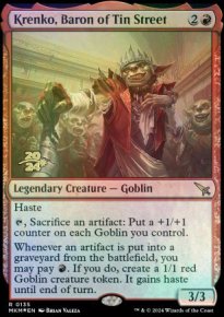 Krenko, Baron of Tin Street - Prerelease Promos