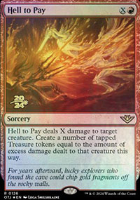 Hell to Pay - Prerelease Promos