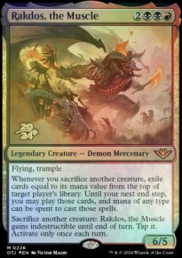Rakdos, the Muscle - Prerelease Promos