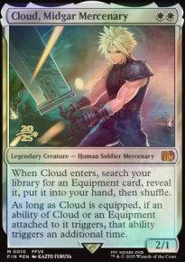 Cloud, Midgar Mercenary - Prerelease Promos