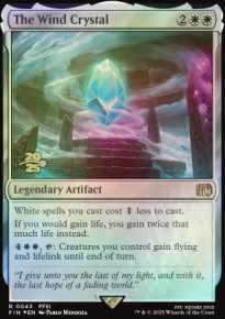 The Wind Crystal - Prerelease Promos