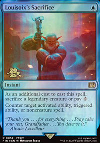 Louisoix's Sacrifice - Prerelease Promos