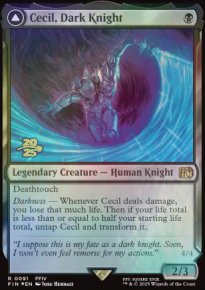 Cecil, Dark Knight - Prerelease Promos