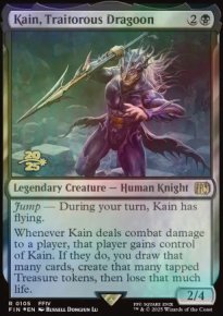 Kain, Traitorous Dragoon - Prerelease Promos