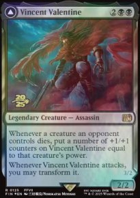 Vincent Valentine - Prerelease Promos