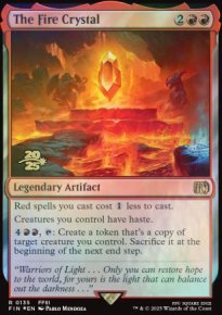 The Fire Crystal - Prerelease Promos
