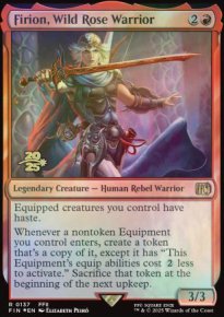 Firion, Wild Rose Warrior - Prerelease Promos