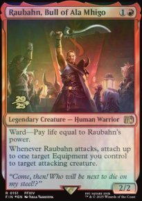 Raubahn, Bull of Ala Mhigo - Prerelease Promos