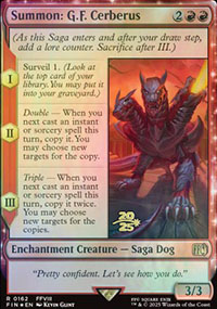 Summon: G.F. Cerberus - Prerelease Promos