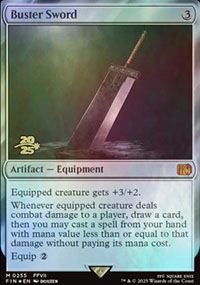 Buster Sword - Prerelease Promos