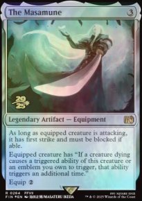 The Masamune - Prerelease Promos