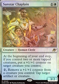 Sunstar Chaplain - Prerelease Promos