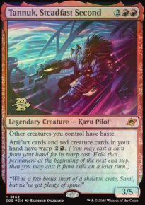 Tannuk, Steadfast Second - Prerelease Promos