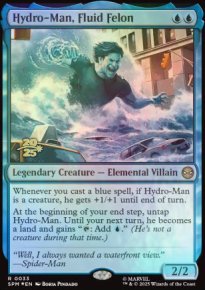 Hydro-Man, Fluid Felon - Prerelease Promos