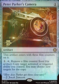 Peter Parker's Camera - Prerelease Promos