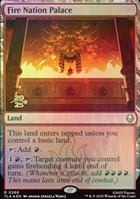 Fire Nation Palace - Prerelease Promos